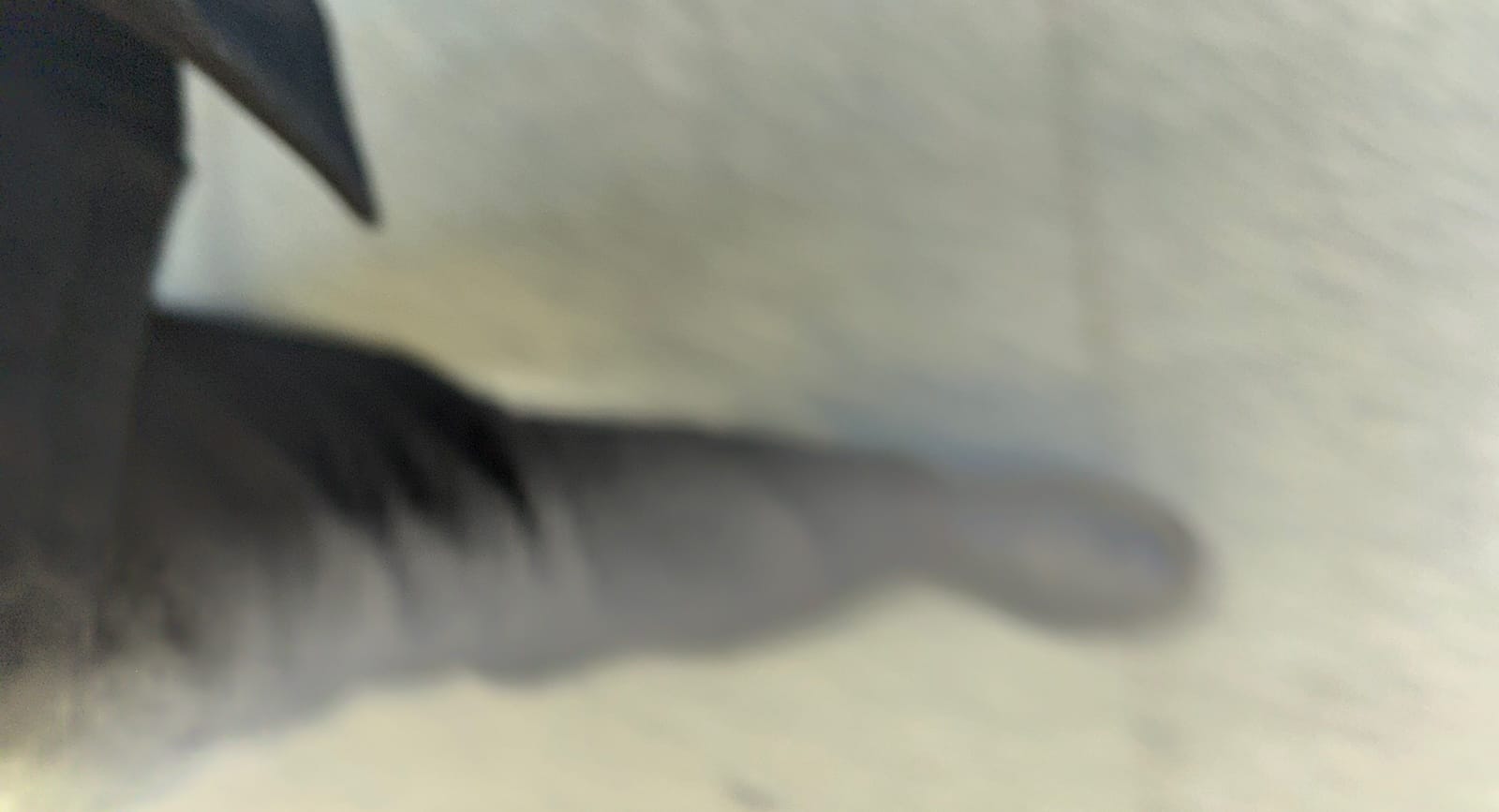 Blurred picture of a step